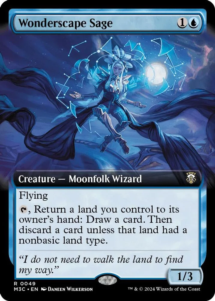 Wonderscape Sage (Extended Art · Ripple Foil)