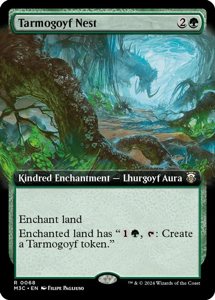 Tarmogoyf Nest (Extended Art · Ripple Foil)