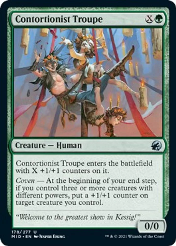 Contortionist Troupe