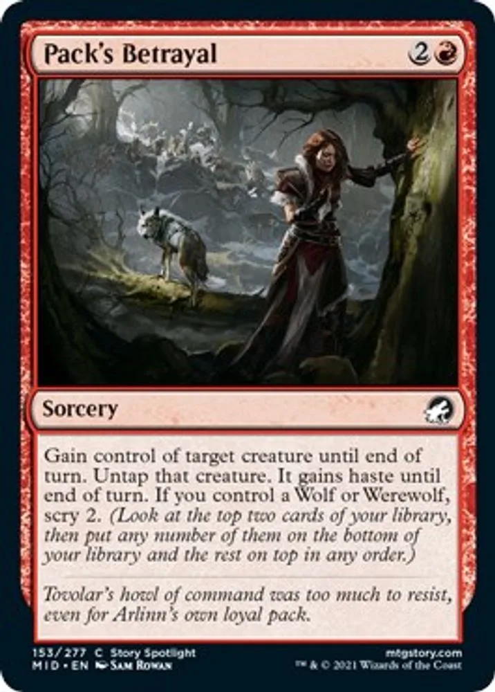 Pack's Betrayal