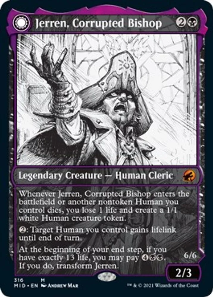Jerren, Corrupted Bishop (Showcase)