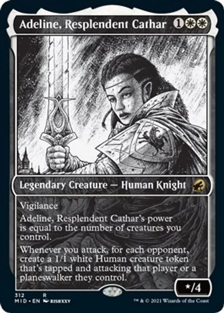 Adeline, Resplendent Cathar (Showcase)
