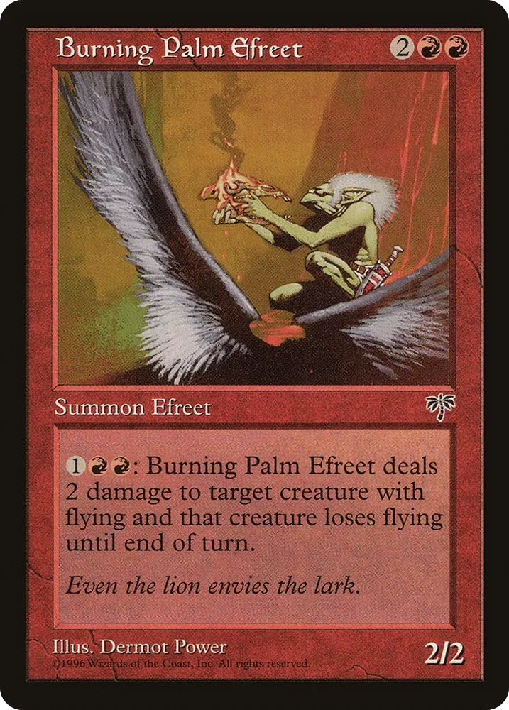 Burning Palm Efreet