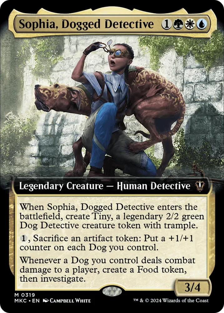 Sophia, Dogged Detective