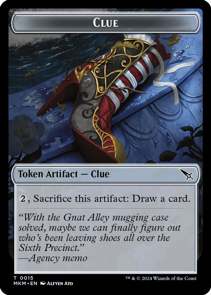 Clue // A 0042 Double-Sided Token