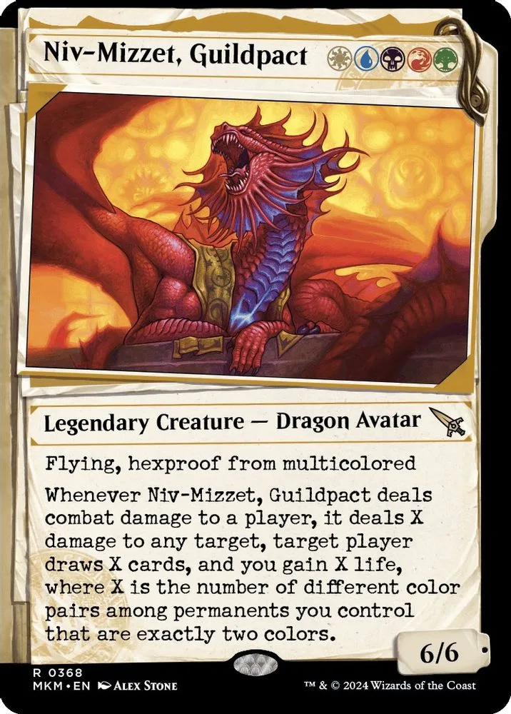 Niv-Mizzet, Guildpact (Showcase)