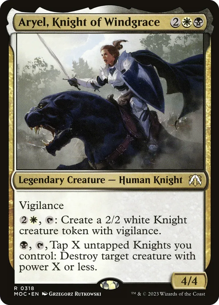 Aryel, Knight of Windgrace
