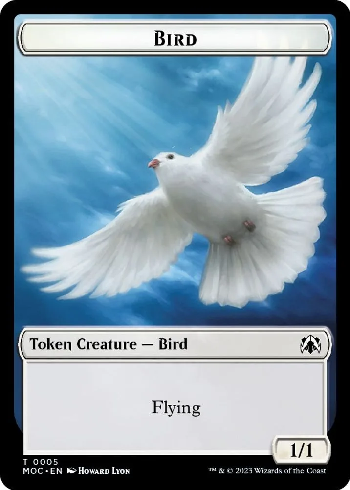 Bird // Kobolds of Kher Keep Double-sided Token
