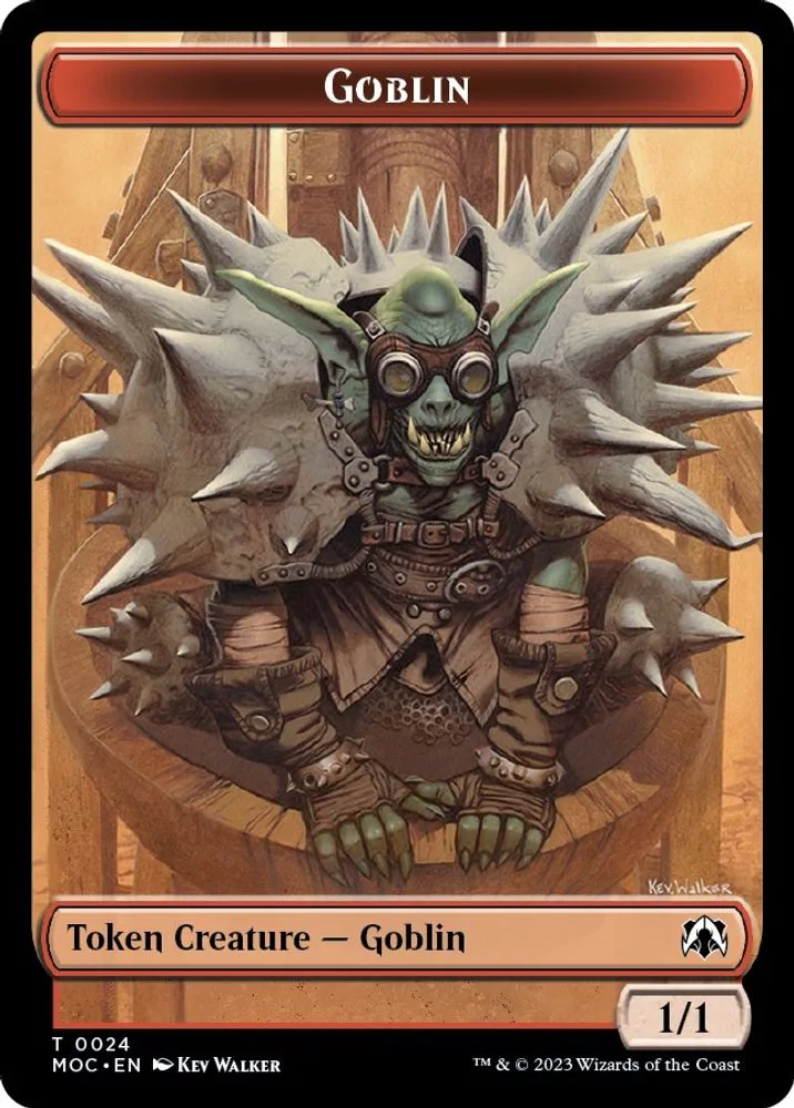 Goblin // Eldrazi Double-sided Token