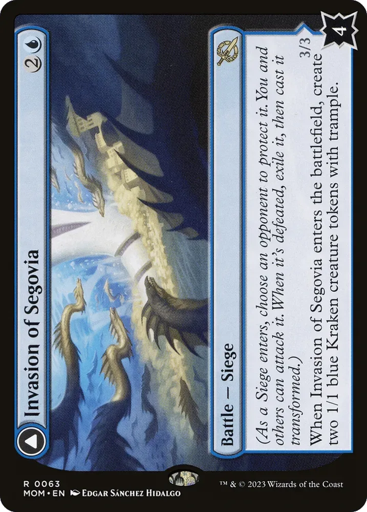Invasion of Segovia // Caetus, Sea Tyrant of Segovia