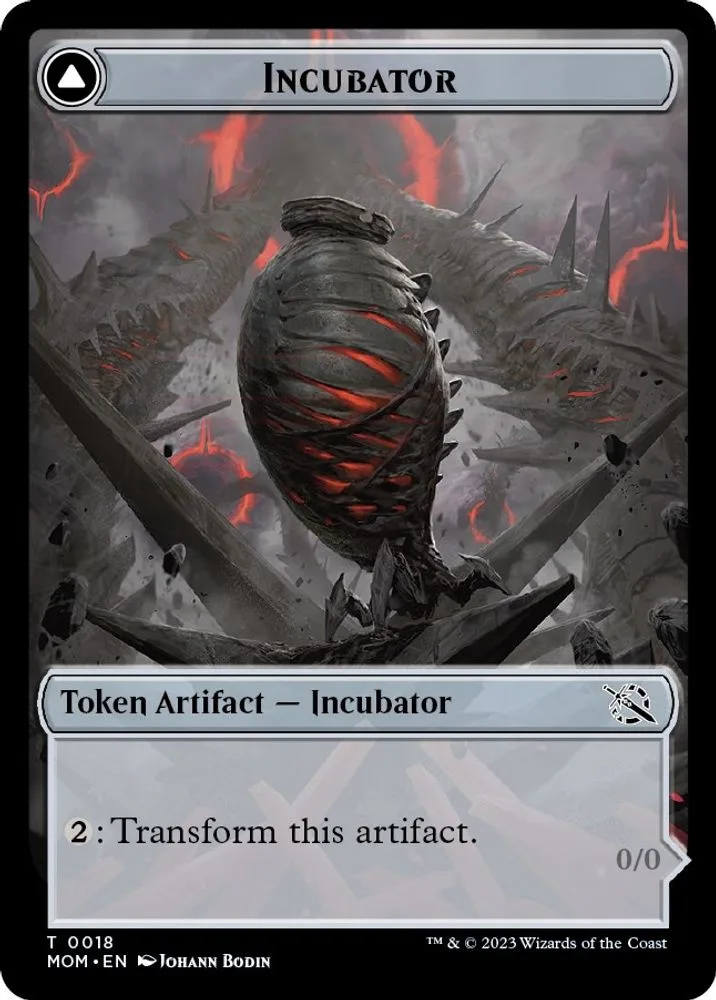 Incubator // Phyrexian Double-Sided Token (Incubator // Phyrexian Double-Sided Token)