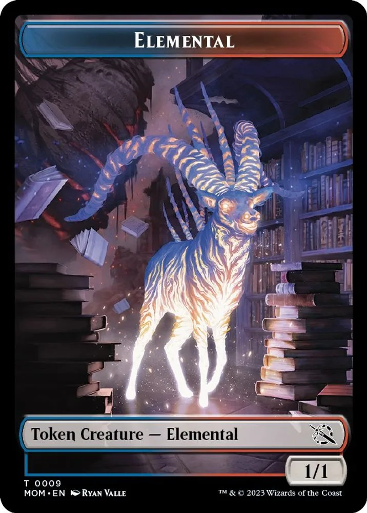 Elemental // Spirit (0014) Double-Sided Token