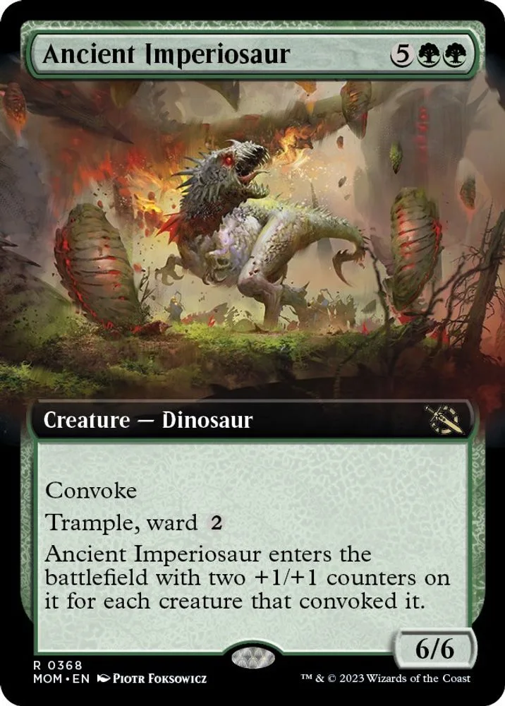 Ancient Imperiosaur (Extended Art)