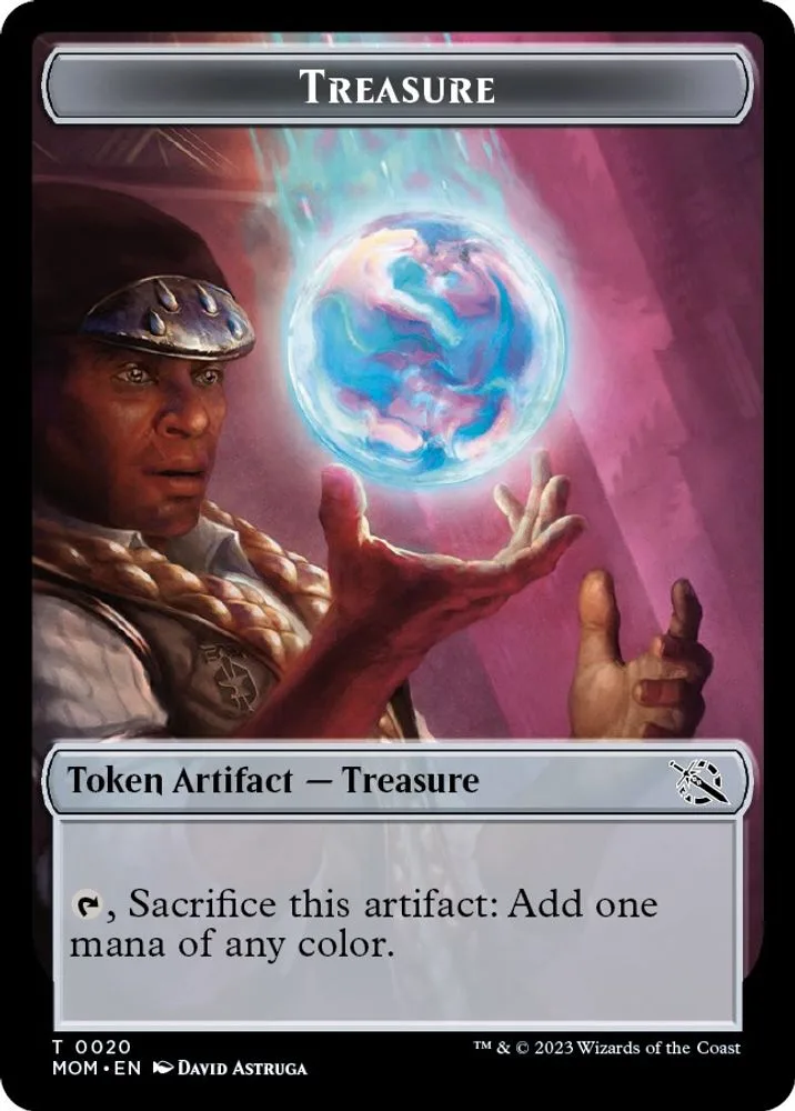 Treasure // Thopter Double-Sided Token