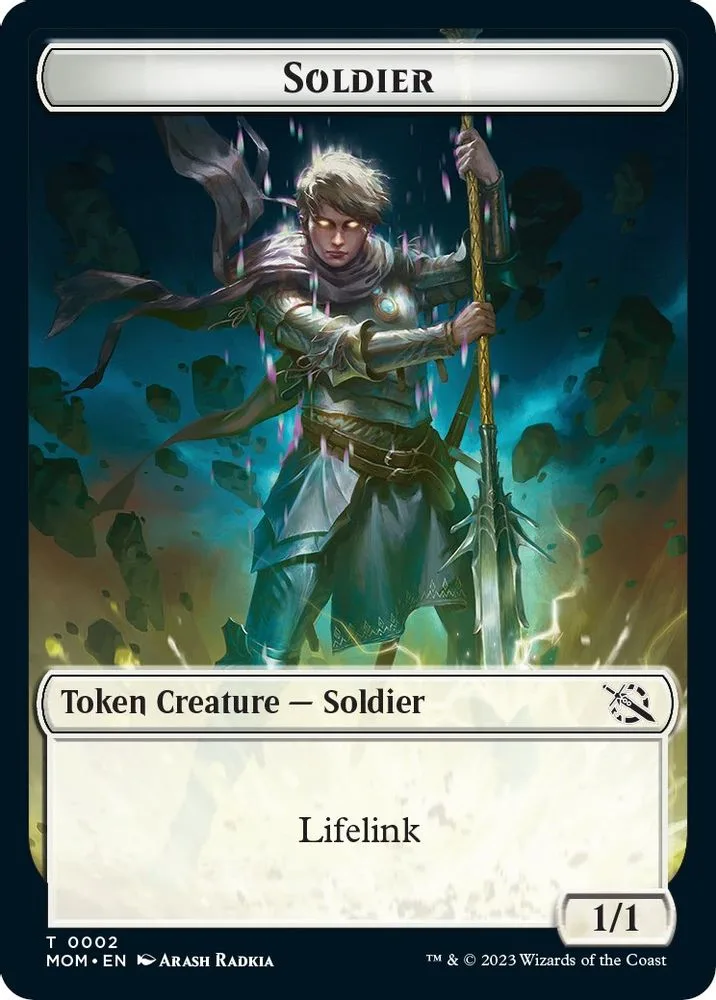 Soldier // Knight Double-Sided Token (Soldier // Knight Double-Sided Token)