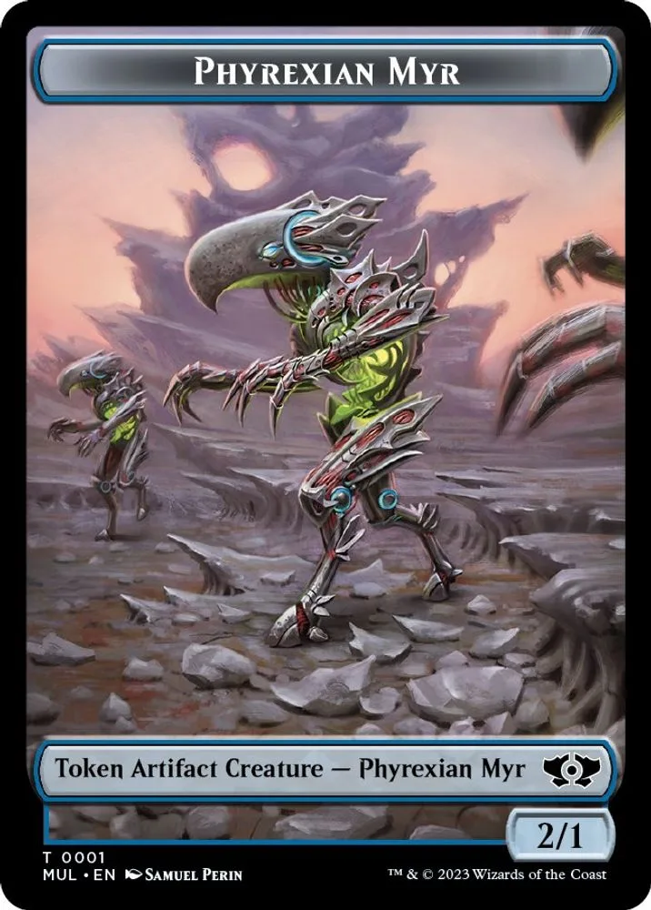 Phyrexian Myr // Phyrexian Hydra (0011) Double-Sided Token (Phyrexian Myr // Phyrexian Hydra (0011) Double-Sided Token)