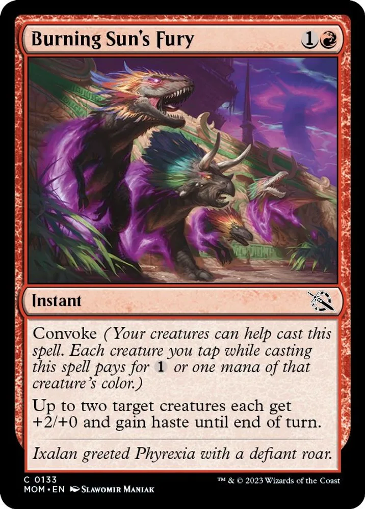 Burning Sun's Fury