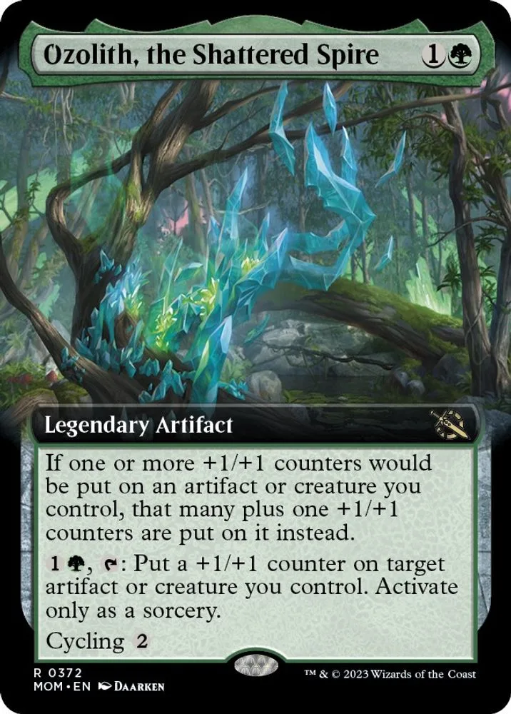 Ozolith, the Shattered Spire (Extended Art)