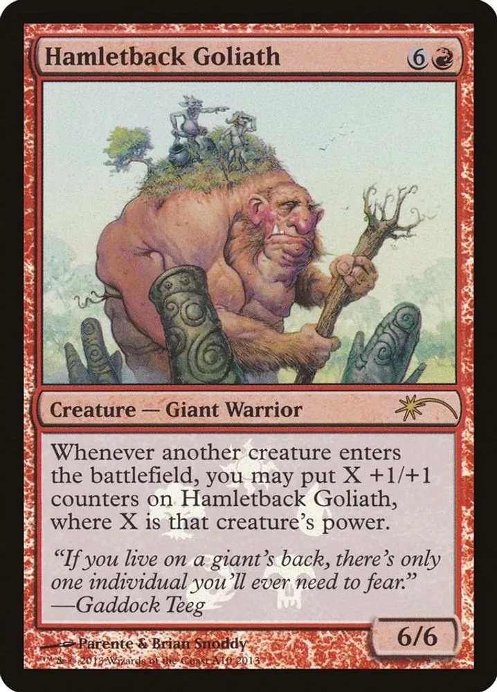Hamletback Goliath