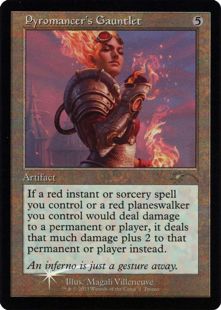 Pyromancer's Gauntlet (Pyromancer's Gauntlet · Retro Frame)