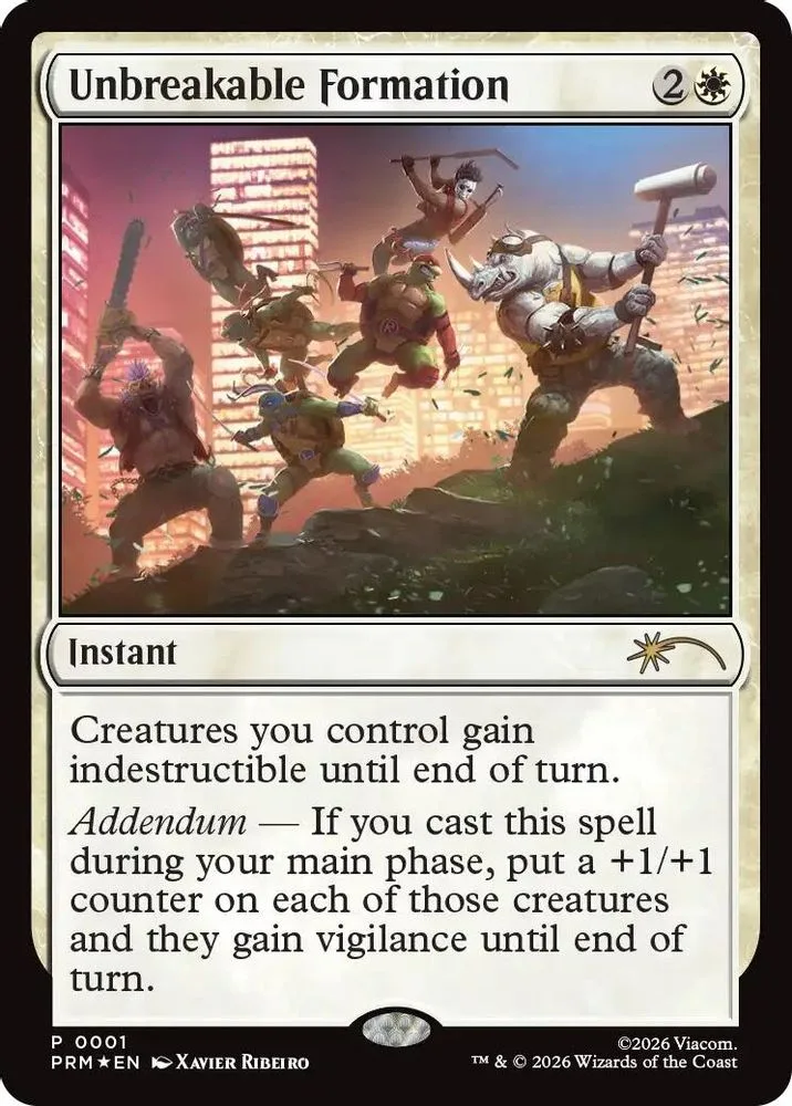 Unbreakable Formation (Unbreakable Formation)