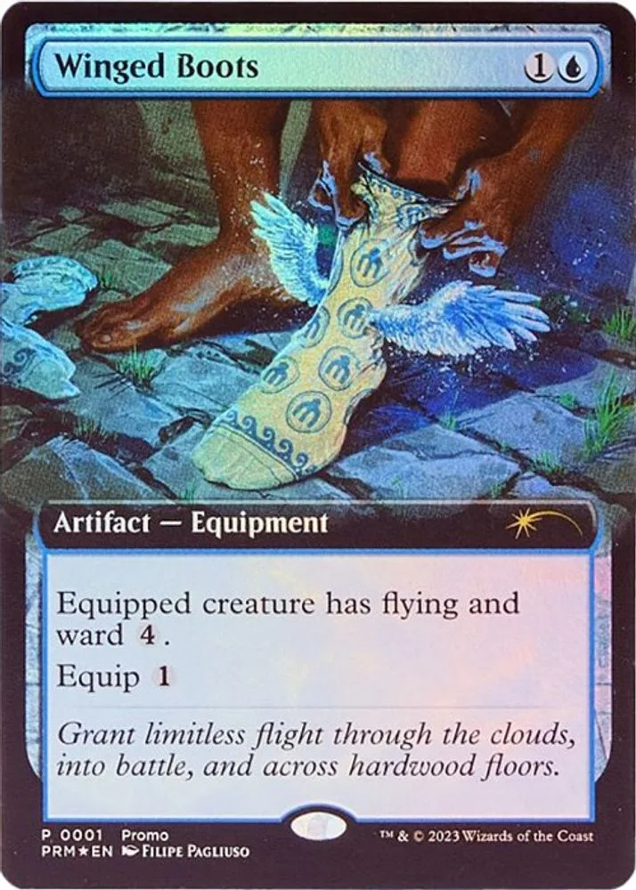 Winged Boots (Winged Boots)