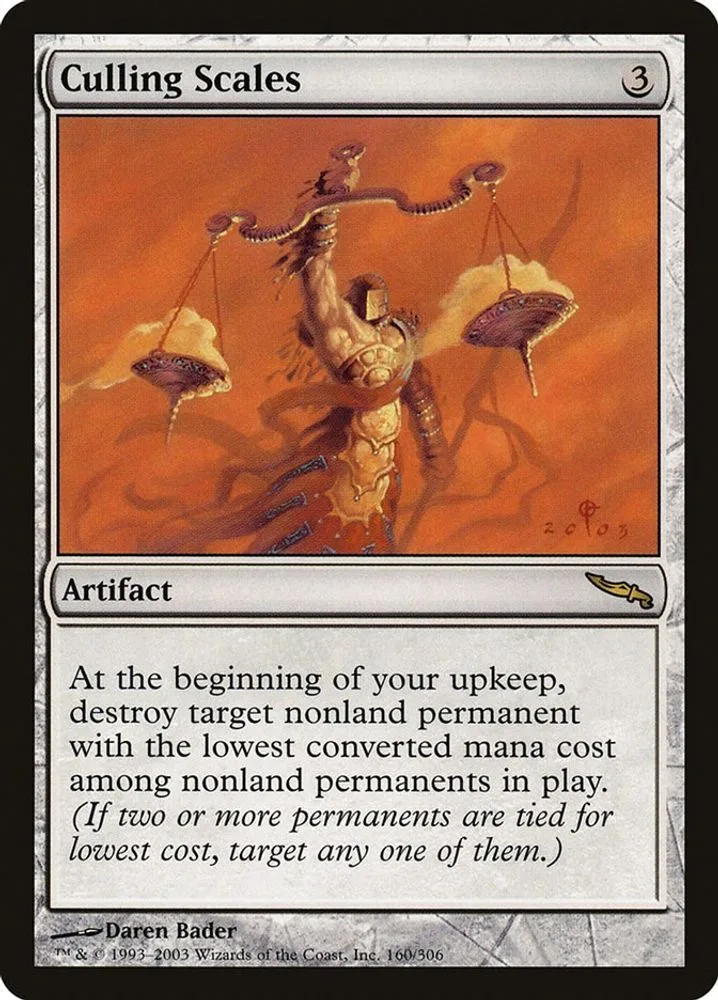 Culling Scales
