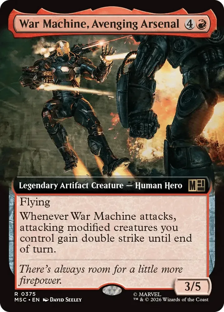 War Machine, Avenging Arsenal