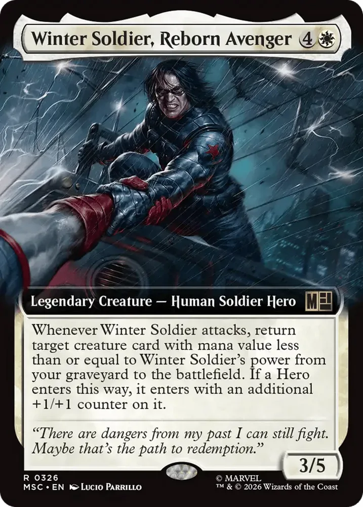 Winter Soldier, Reborn Avenger