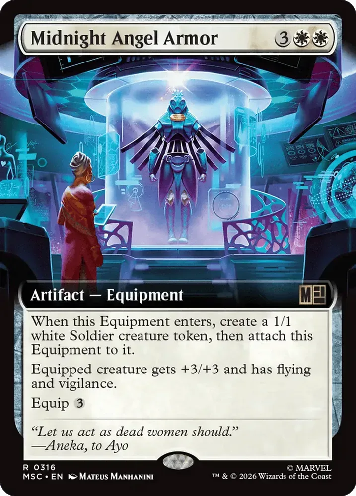 Midnight Angel Armor