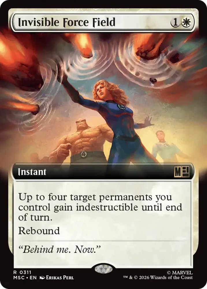 Invisible Force Field