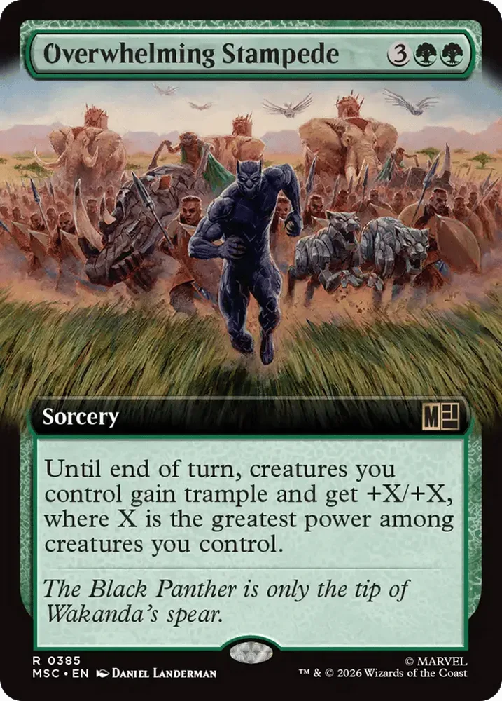 Overwhelming Stampede