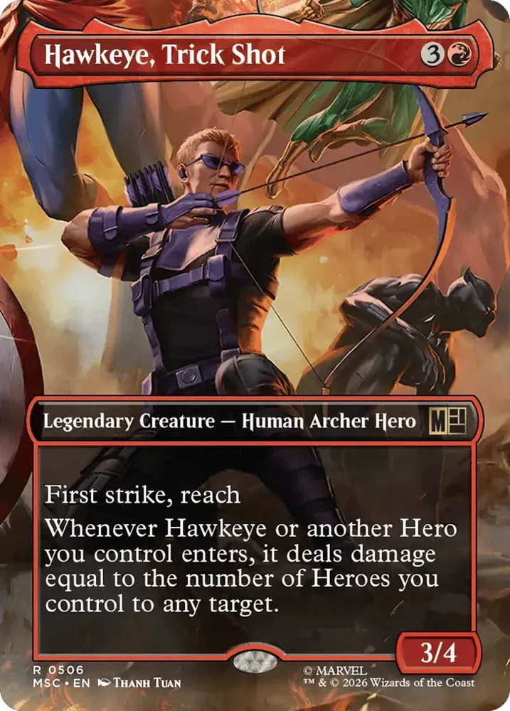 Hawkeye, Trick Shot