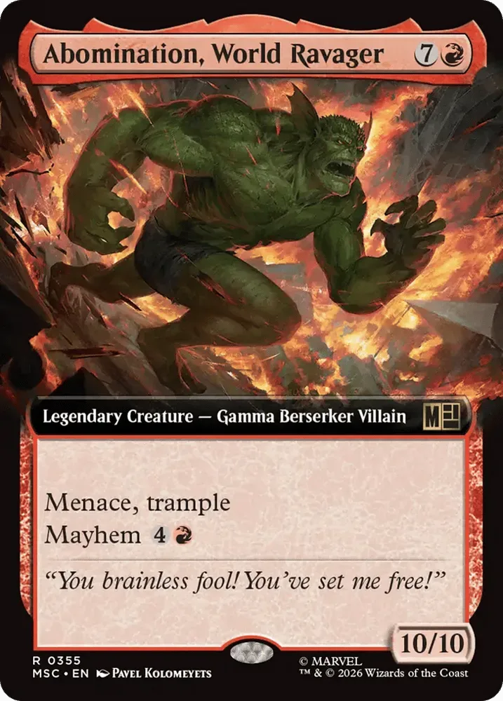 Abomination, World Ravager