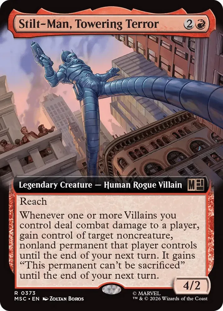 Stilt-Man, Towering Terror