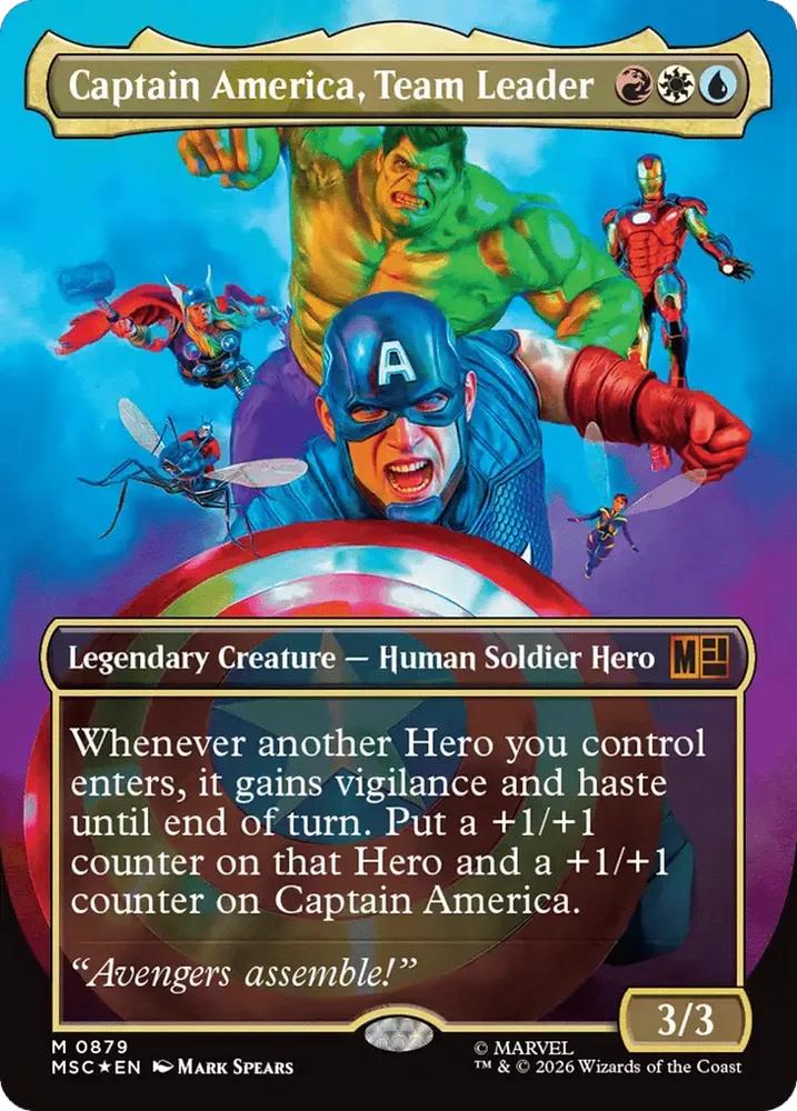 Captain America, Team Leader