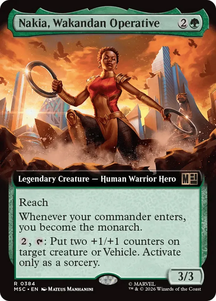 Nakia, Wakandan Operative