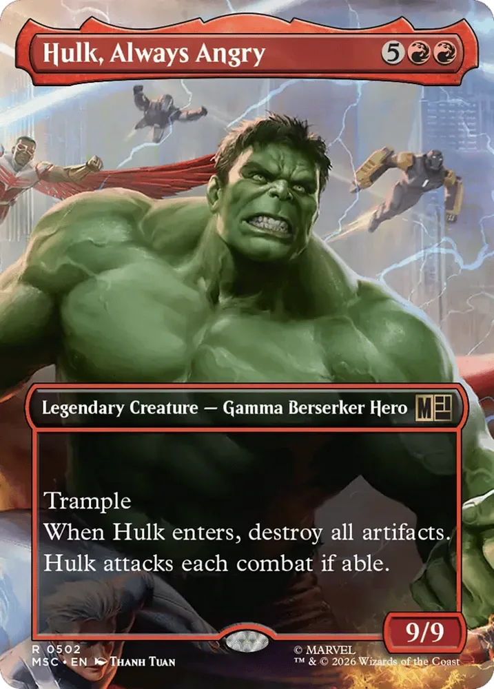 Hulk, Always Angry