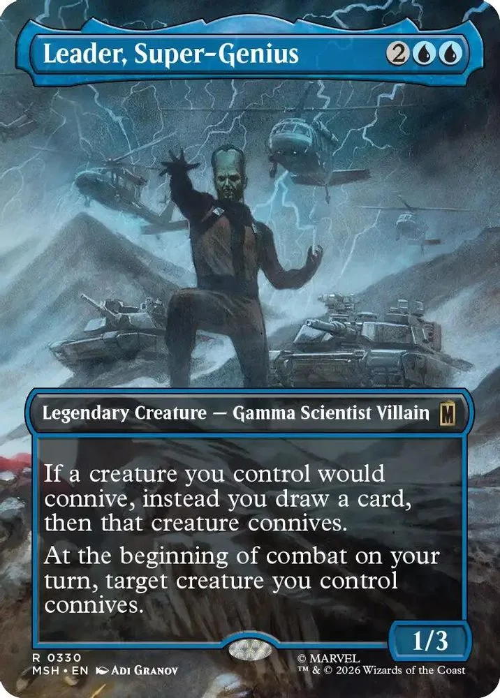 Leader, Super-Genius (Borderless)