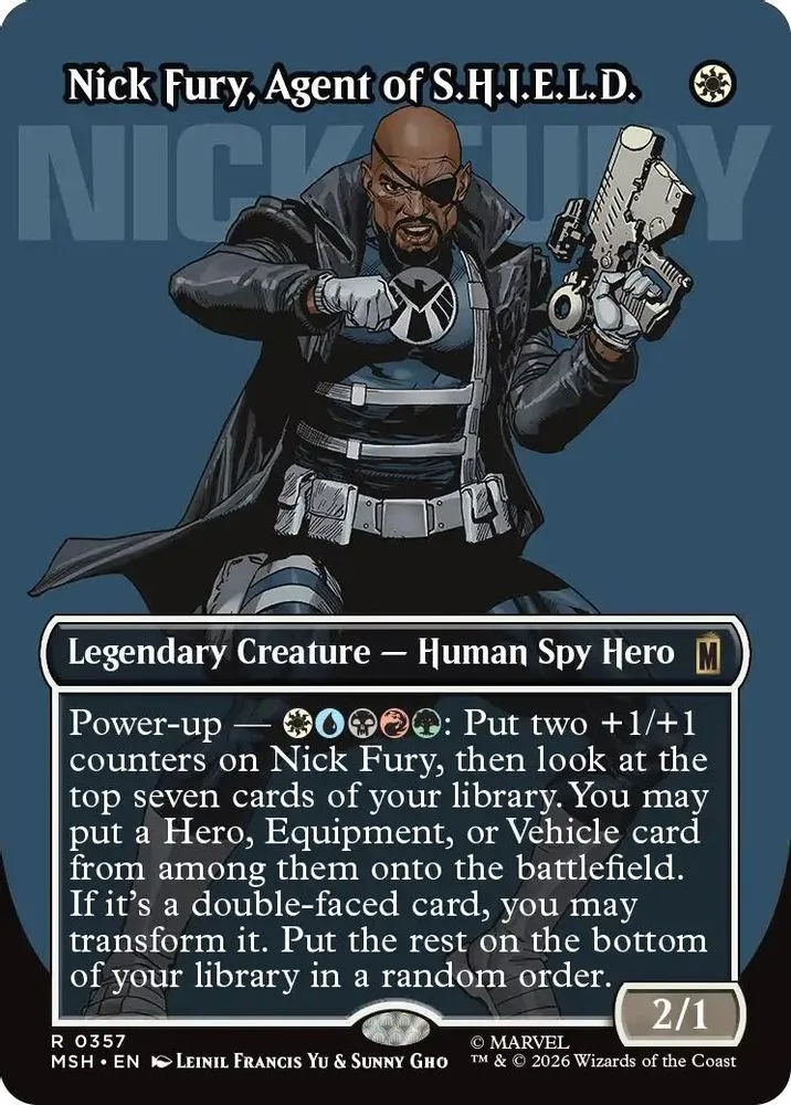Nick Fury, Agent of S.H.I.E.L.D. (Borderless)