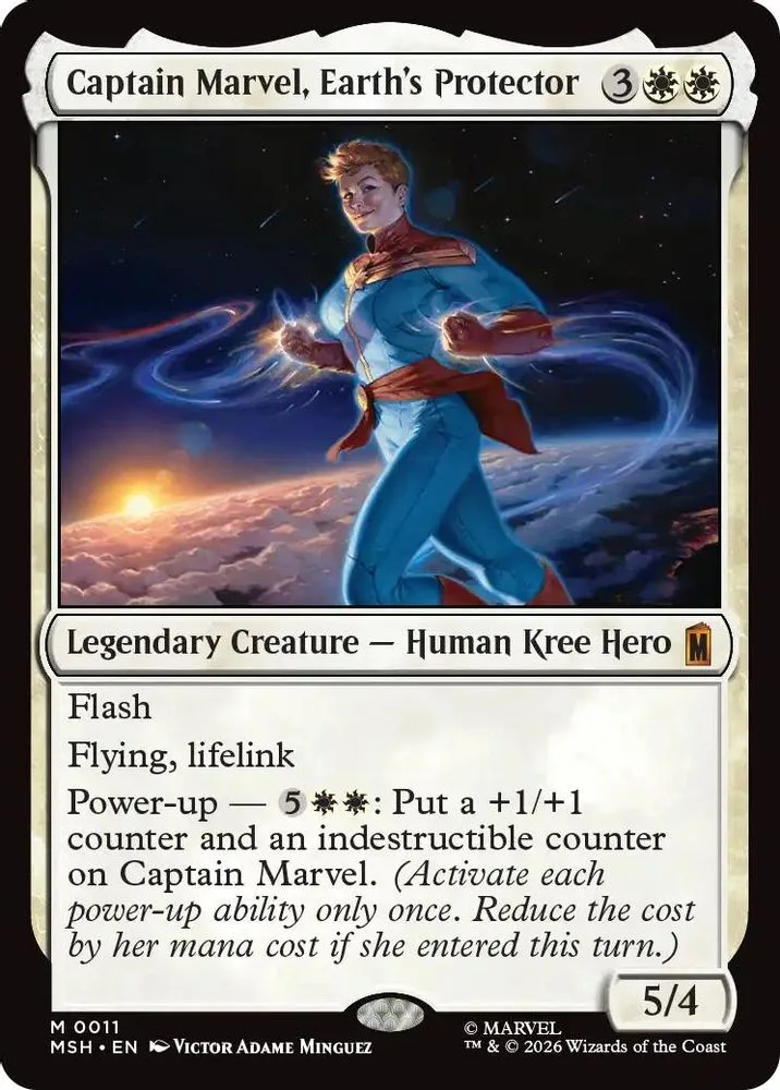 Captain Marvel, Earth's Protector