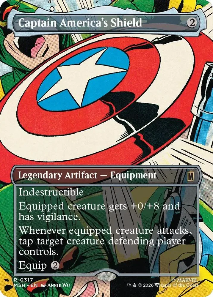 Captain America's Shield (Borderless)