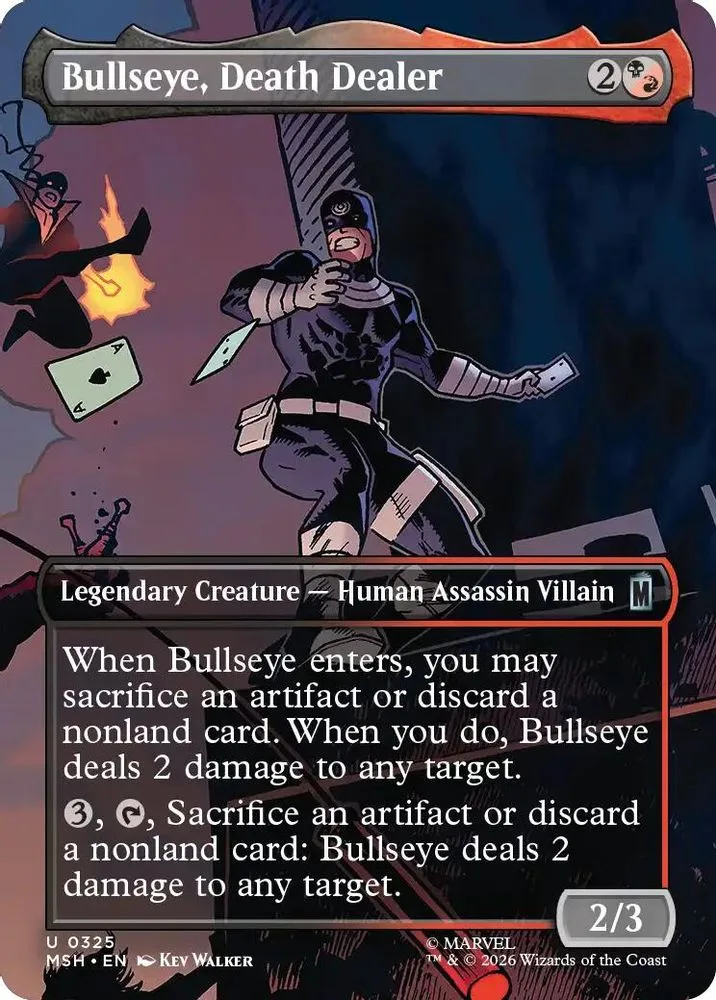 Bullseye, Death Dealer (Borderless)