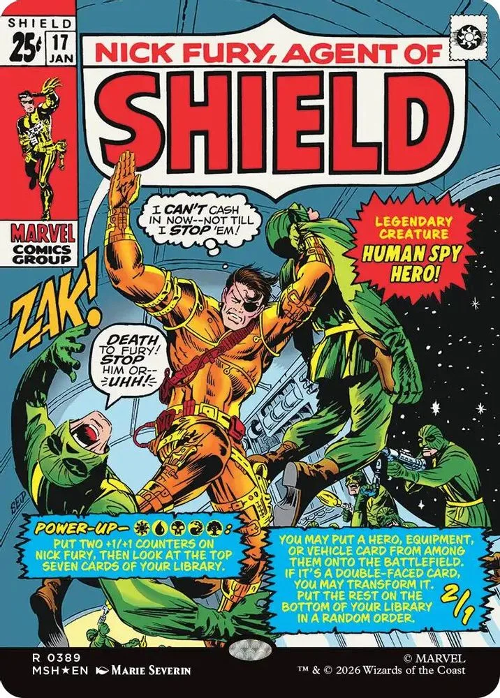 Nick Fury, Agent of S.H.I.E.L.D. (Borderless)