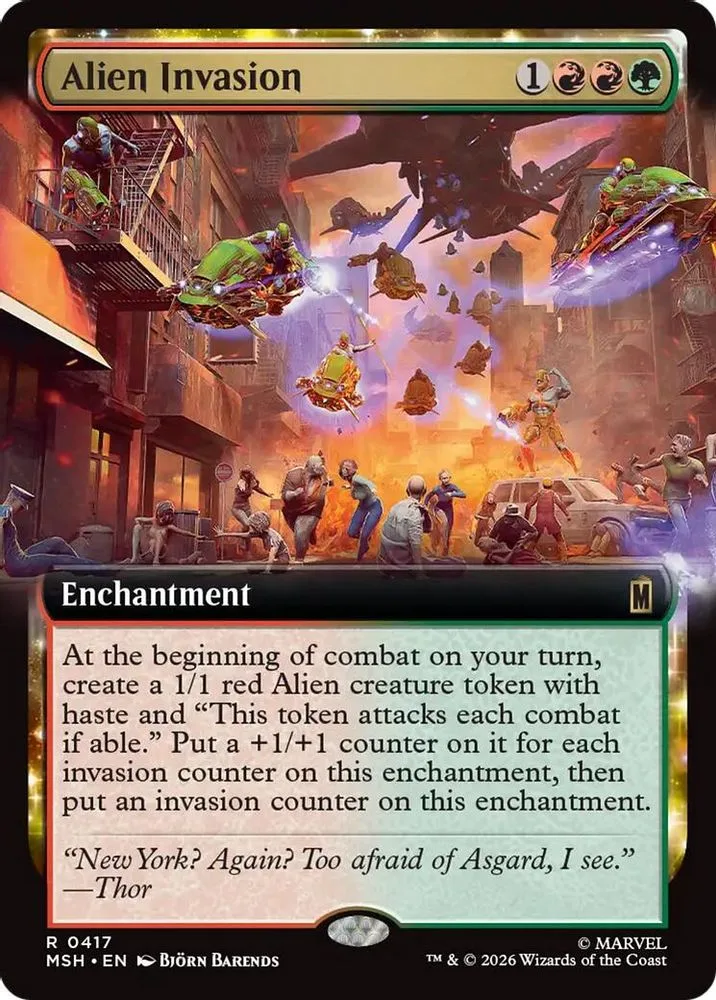 Alien Invasion (Extended Art)