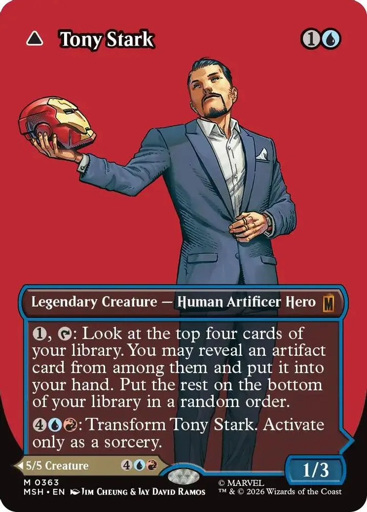 Tony Stark (Borderless)