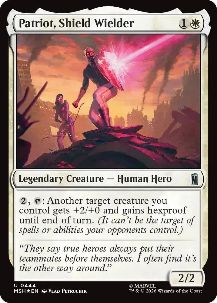 Patriot, Shield Wielder (Surge Foil)