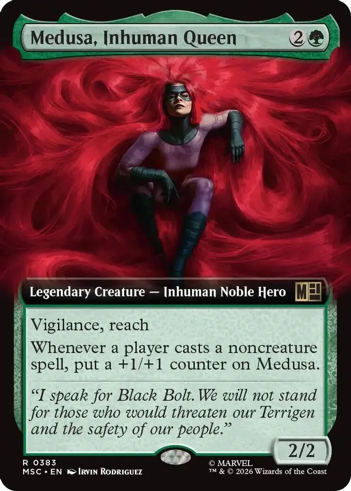 Medusa, Inhuman Queen (Extended Art)