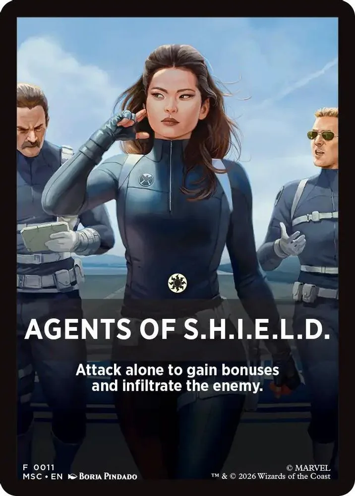 Agents of S.H.I.E.L.D. Theme Card (Agents of S.H.I.E.L.D. Theme Card)