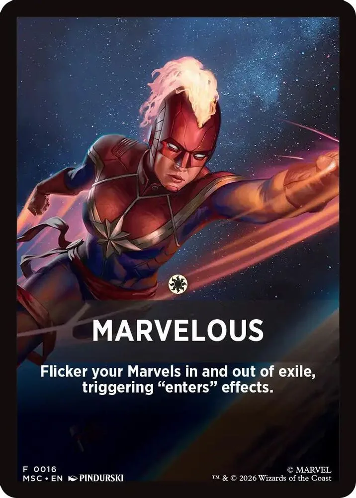 Marvelous Theme Card (Marvelous Theme Card)
